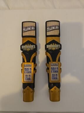 Bootlegger's Brewery Palomino American Pale Ale Tap Handles